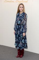 OLIVIA PALERMO at Burberry Prorsum Womenswear Catwalk Show in London 02/22/2016