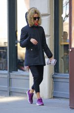 OLIVIA PALERMO Out for a Coffee in Brooklyn 02/26/2016