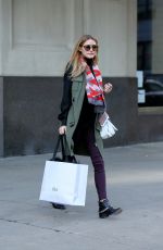 OLIVIA PALERMO Out Shopping in New York 02/06/2016