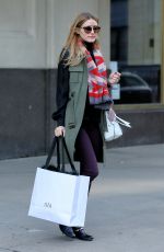 OLIVIA PALERMO Out Shopping in New York 02/06/2016