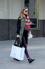 OLIVIA PALERMO Out Shopping in New York 02/06/2016