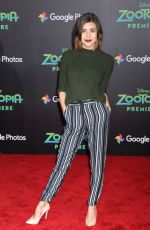 OLIVIA STUCK at Zootopia Premiere in Hollywood 02/17/2016