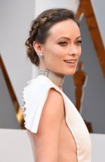 OLIVIA WILDE at 88th Annual Academy Awards in Hollywood 02/28/2016