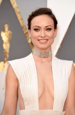 OLIVIA WILDE at 88th Annual Academy Awards in Hollywood 02/28/2016