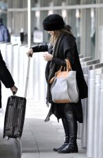 OLIVIA WILDE at JFK Airport in New York 02/13/2016