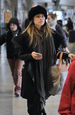 OLIVIA WILDE at JFK Airport in New York 02/13/2016