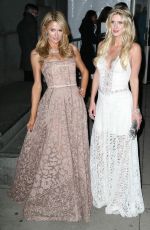 PARIS and NICKY HILTON at 2016 amfar New York Gala 02/10/2016