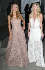 PARIS and NICKY HILTON at 2016 amfar New York Gala 02/10/2016