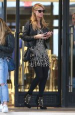 PARIS HILTON Leaves Barneys New York in Beverly Hills 02/01/2016