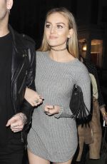 PERRIE EDWARDS Leaves Drama Nightclub in London 02/15/2016