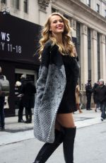 PETRA NEMCOVA Out and About in Manhattan 02/12/2016