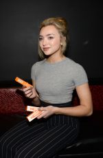 PEYTON LIST at Clinique Pep-start Eye Cream Launch Party in New York 02/03/2016