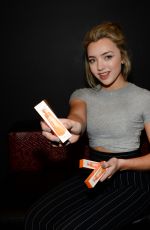 PEYTON LIST at Clinique Pep-start Eye Cream Launch Party in New York 02/03/2016