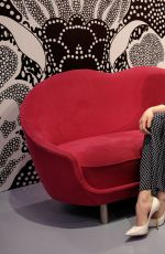 PEYTON LIST at Diane Von Furstenberg Fall 2016 Fashion Shoe in New York 02/14/2016