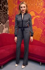 PEYTON LIST at Diane Von Furstenberg Fall 2016 Fashion Shoe in New York 02/14/2016