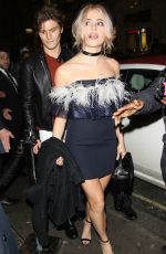 PIXIE LOTT at Instyle and EE Rising Star Pre-bafta Party in London 02/04/2016