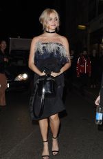 PIXIE LOTT at Instyle and EE Rising Star Pre-bafta Party in London 02/04/2016