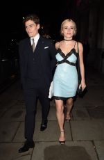 PIXIE LOTT Leaves LFW Gala at Billingsgate Market in London 02/21/2016
