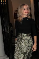 PIXIE LOTT Leaves The Playhouse Theatre in London 02/062016