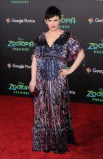 Pregnant GINNIFER GOODWIN at Zootopia Premiere in Hollywood 02/17/2016