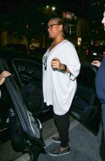 QUEEN LATIFA Arrives at Avalon Nightclub in Hollywood 02/11/2016