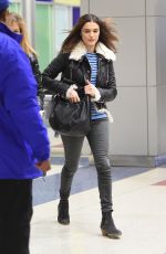 RACHEL WEISZ at JFK Airport in New York 02/02/2016