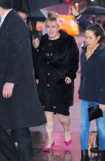 REBEL WILSON Arrives at Good Morning America in New York 02/03/2016