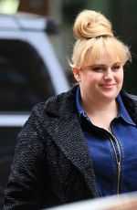 REBEL WILSON Arrives at Today Show in New York 02/04/2016