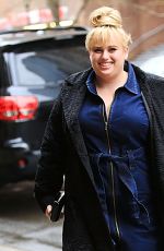 REBEL WILSON Arrives at Today Show in New York 02/04/2016