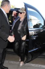 REBEL WILSON at Los Angeles International Airport 02/01/2016