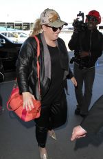 REBEL WILSON at Los Angeles International Airport 02/01/2016