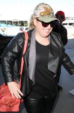 REBEL WILSON at Los Angeles International Airport 02/01/2016