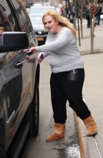 REBEL WILSON Out in New York 02/04/2016