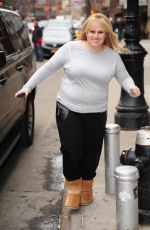 REBEL WILSON Out in New York 02/04/2016