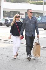 REESE WIHERSPOON Out Shopping in West Hollywood 01/30/2016