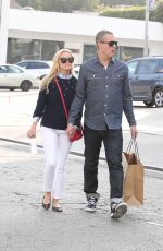 REESE WIHERSPOON Out Shopping in West Hollywood 01/30/2016