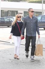 REESE WIHERSPOON Out Shopping in West Hollywood 01/30/2016