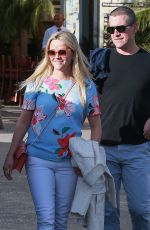 REESE WITHERSPOON Arrives at Casa Nostra Ristorante in Santa Monica 02/14/2016