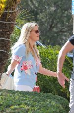 REESE WITHERSPOON Arrives at Casa Nostra Ristorante in Santa Monica 02/14/2016