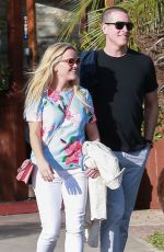 REESE WITHERSPOON Arrives at Casa Nostra Ristorante in Santa Monica 02/14/2016