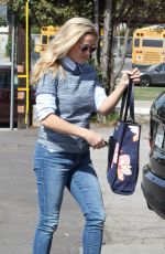 REESE WITHERSPOON in Jeand Out in Los Angeles 02/23/2016