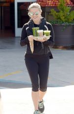 REESE WITHERSPOON in Leggings Out and About in Los Angeles 02/20/2016