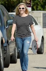 REESE WITHERSPOON Leaves a Kids Party in Los Angeles 02/27/2016