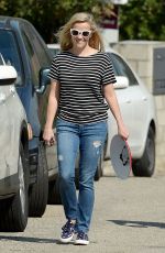 REESE WITHERSPOON Leaves a Kids Party in Los Angeles 02/27/2016
