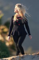 REESE WITHERSPOON on the Set of 