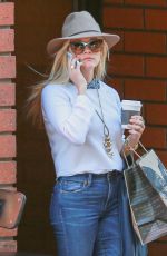 REESE WITHERSPOON Out at Toscana in Brentwood 02/05/2016
