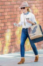 REESE WITHERSPOON Out at Toscana in Brentwood 02/05/2016