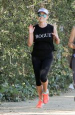 REESE WITHERSPOON Out Jogging in Los Angeles 02/20/2016
