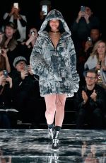 RIHANNA at Fenty Puma Fall 2016 Collection Show in New York 02/12/2016