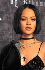 RIHANNA at Fenty Puma Fall 2016 Collection Show in New York 02/12/2016